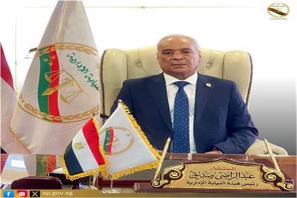 المستشار عبد الراضي صديق رئيس هيئة النيابة الإدارية