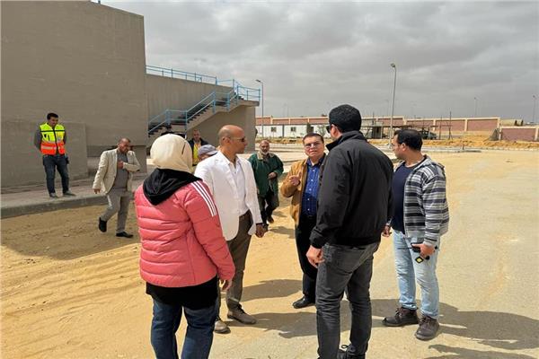 صورة داخل محطة مياه القاهرة الجديدة