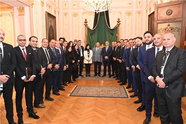 وفد أمانة العمال المركزية يجرى زيارة إلى مجلس النواب