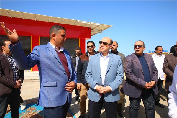محافظ كفر الشيخ يتفقد استعدادات مصيف بلطيم لاستقبال عيد الفطر