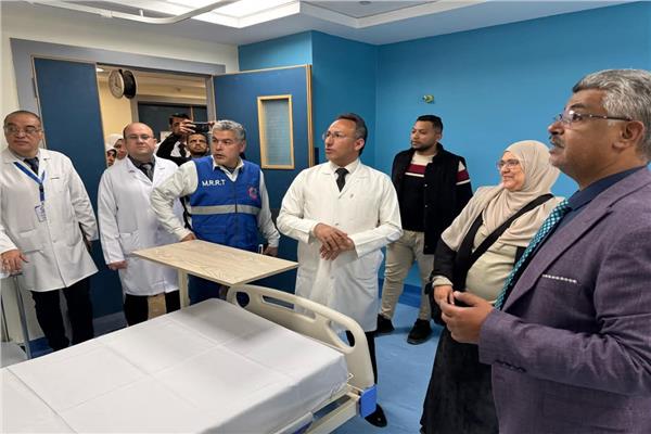 زيارة تفقدية لمستشفى العريش العام