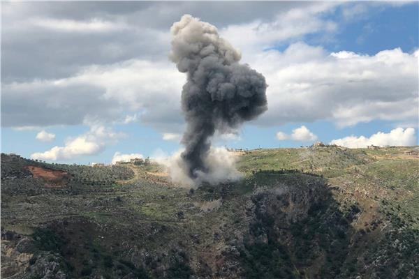 صورة موضوعية صواريخ نحو شمال إسرائيل