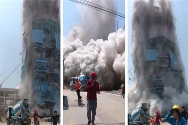 موقع الحادث - صورة مجمعة
