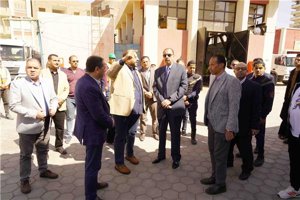  بدء أعمال استغلال الاصول لخمسة مواقع بشركة المياه بسوهاج