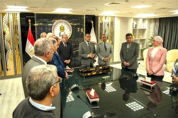المهندس محمد صلاح الدين مصطفى  وزير الدولة للإنتاج الحربي