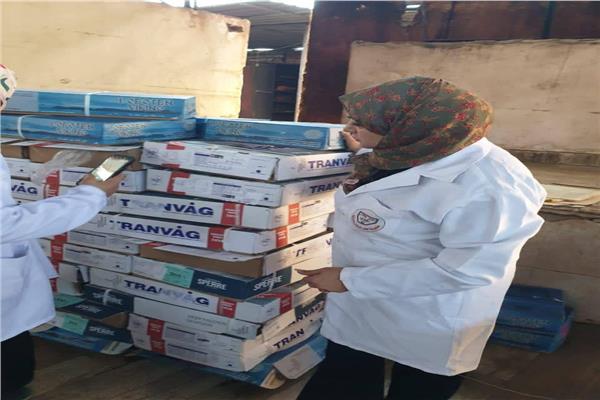 خلال الحملة التفتيشية والرقابية