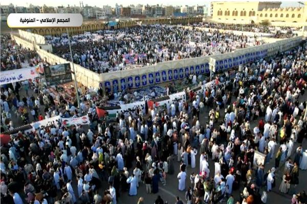 وقفات تأييد لموقف الرئيس السيسي