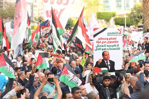 إقامة دولة فلسطين الحرة ..مطلب مصر قيادة وشعبا