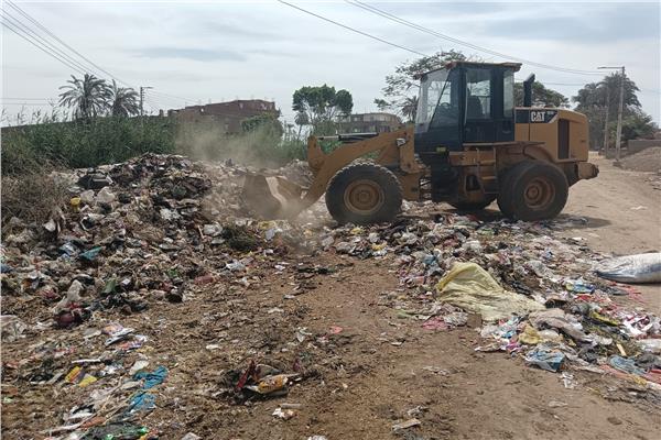 رفع 36 طن من المخلفات 