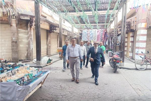 متابعة الحالة التموينية بالأقصر