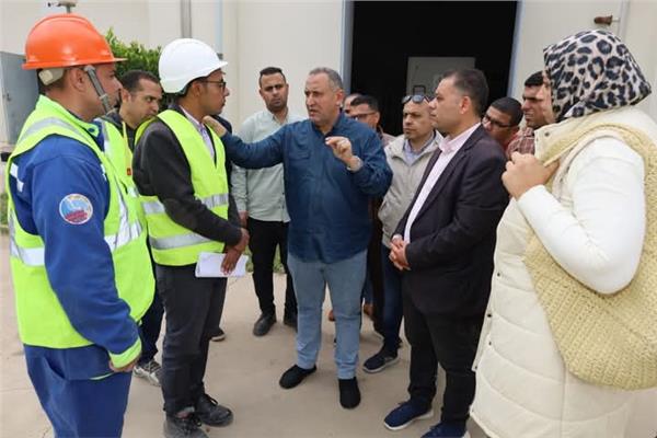 اللواء محمد عبد الفتاح رئيس مجلس إدارة شركة مياه الشرب والصرف الصحي