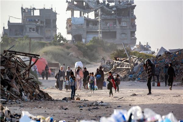 النازحون الفسطينيون