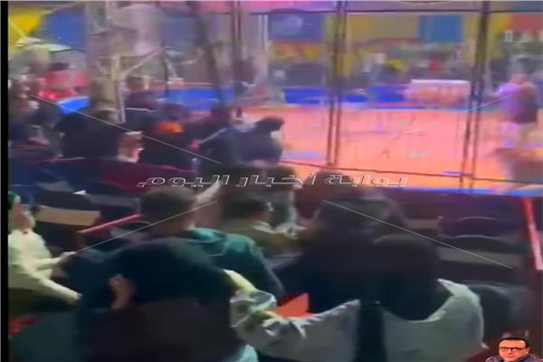 حادث مهاجمة نمر مفترس