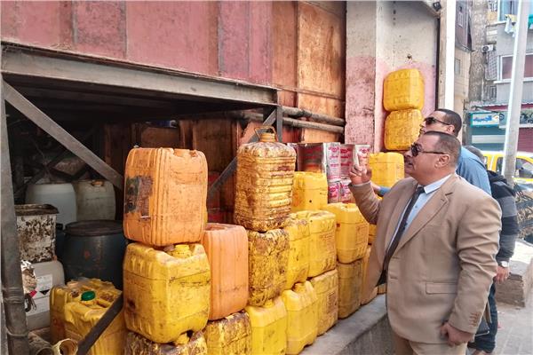 تفتيش أسواق دمياط وضبط المتلاعبين