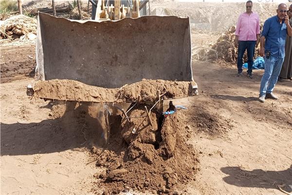 حالات إزالة بناء مخالف على أراضي زراعية