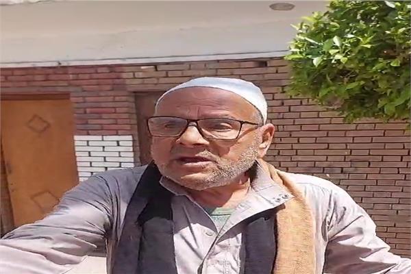 ابراهيم عبدالفتاح البسطويسي والد الشاب محمد مساعد انوسه كوته مساعد مدربة السيرك بطنطا