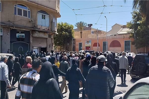 جنازه ضحايا حادث انهيار عقار حى الجمرك بالإسكندرية