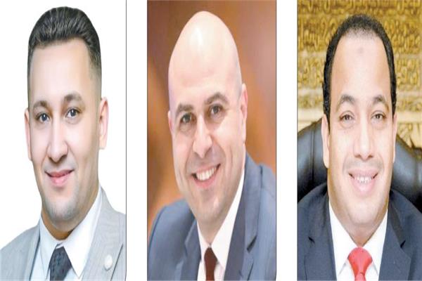  د. عبد المنعم السيد و رامى فتح الله و د. أشرف غراب