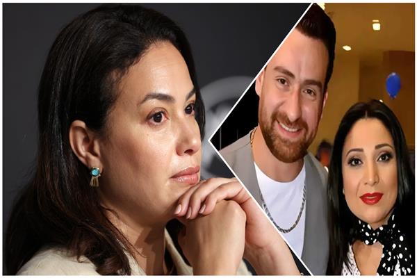 هند صبري ونضال الشافعي وزوجته