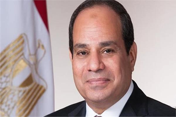السيد الرئيس عبد الفتاح السيسي خلال الاجتماع