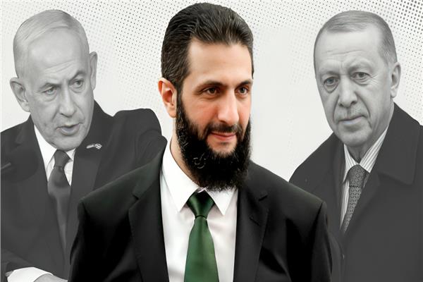 أردوغان - الشرع - نتنياهو