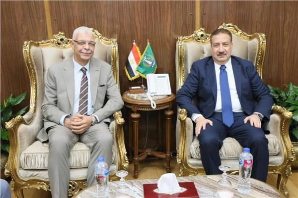 محافظ المنوفية يلتقي رئيس الجامعة  لبحث تعظيم أوجه التعاون المشترك
