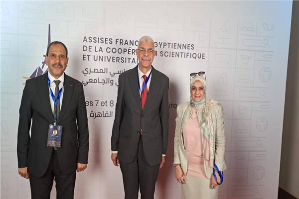 رئيس جامعة المنوفية يشهد افتتاح فعاليات ملتقى الجامعات المصرية الفرنسية