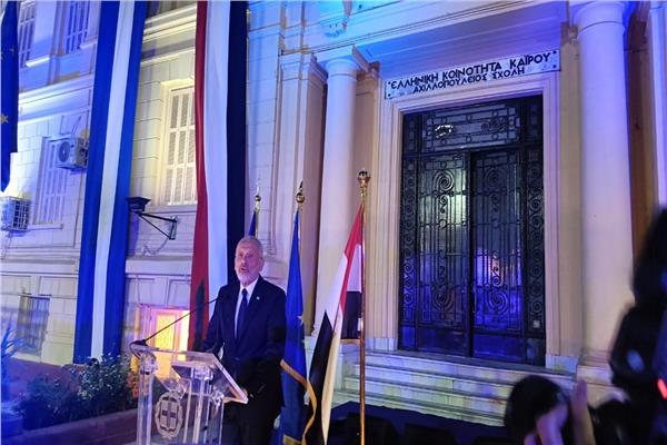 سفير اليونان بالقاهرة نيكولاوس باباجورجيو