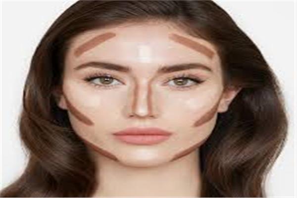  تحددي الأنف والجبهة بالكونتور 
