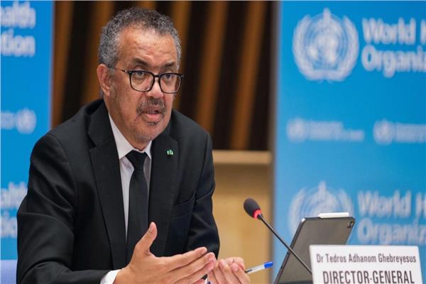 مدير عام منظمة الصحة العالمية تيدروس أدهانوم جيبريسوس