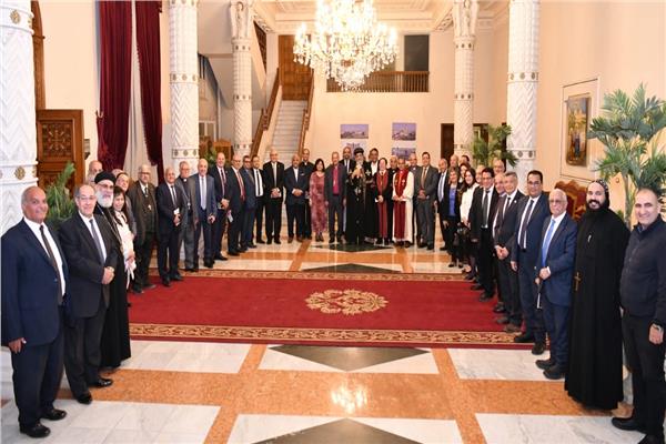قداسة البابا تواضروس الثاني وقيادات الطوائف الإنجيلية