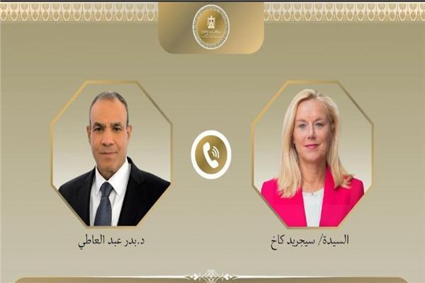 وزير الخارجية يتلقى اتصالاً هاتفياً من كبيرة منسقي الأمم المتحدة للشئون الإنسانية