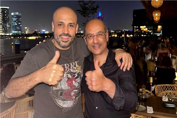  الملحن محمد يحيى والموسيقي فهد الزاهد 