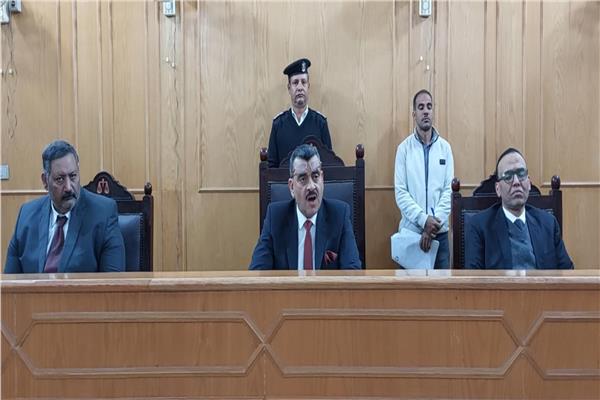 هيئة المحكمة برئاسة المستشار اسماعيل محمود الفران