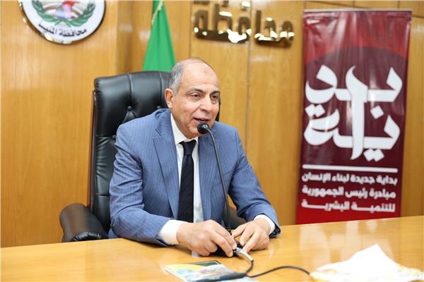 اللواء عماد كدوانى محافظ المنيا