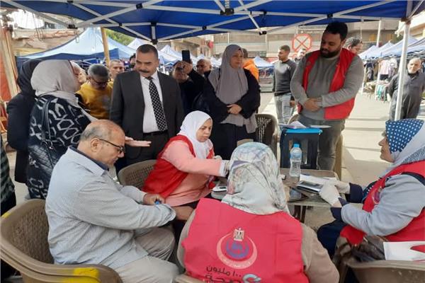 الفرق الطبية في جميع مواقع السوق يوميًا بجميع أحياء الأسكندرية