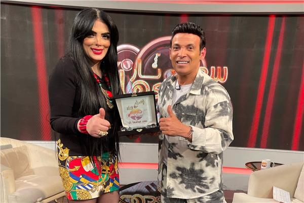 سغد الصغير وحورية فرغلي 