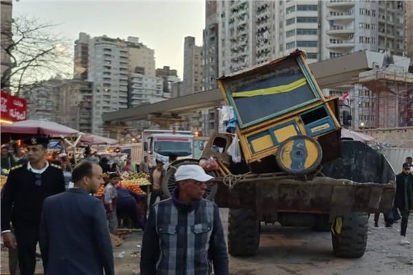 إزالة الإشغالات والأسواق العشوائية