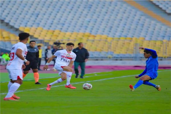 صورة من المباراة 