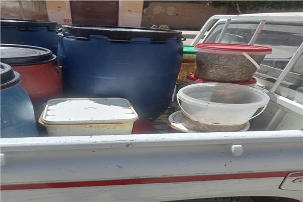 جانب من المضبوطات