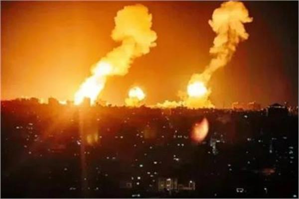 صورة موضوعية تدمير ميناء رأس عيسى النفطي
