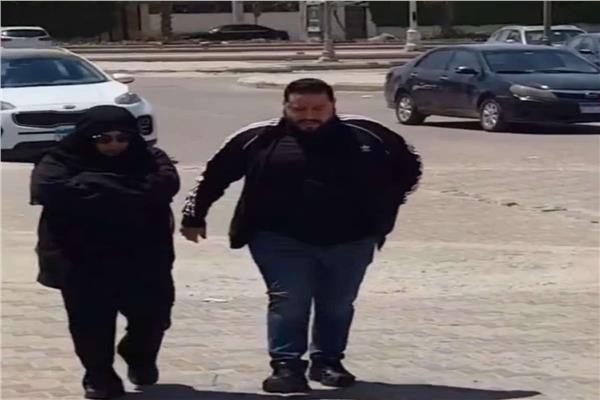 شيماء سيف وزوجها محمد كارتر
