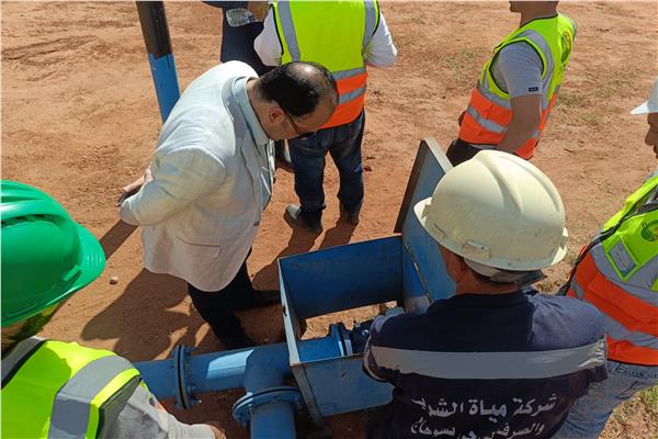 القابضة للمياه تتابع فعاليات مسابقة تنمية مهارات السلامة والصحة المهنية بسوهاج