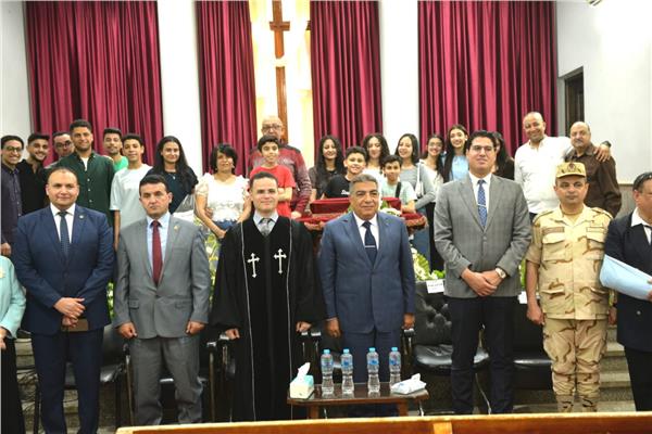 احتفالات عيد القيامة المجيد في كنائس الدقهلية بحضور قيادات المحافظة