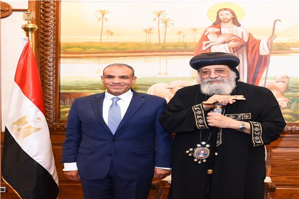 وزير الخارجية الدكتور بدر عبد العاطي  احتفالية عيد القيامة  بالكاتدرائية