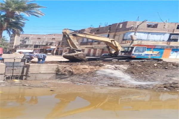 بدء أعمال إنشاء كوبرى السلام بالاقصر