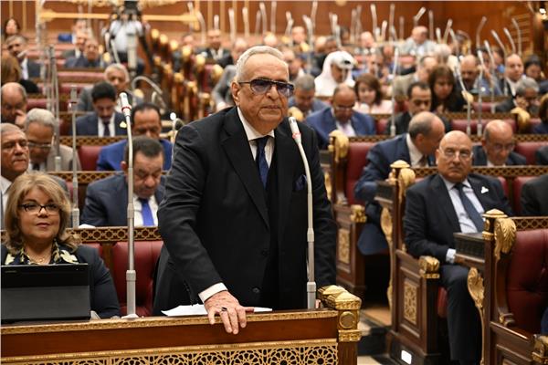 المستشار بهاء ابوشقة وكيل اول مجلس الشيوخ