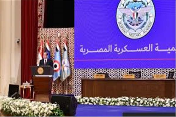 الرئيس السيسي يشهد حفل تخرج دفعة «الإمام محمد عبده» بالأكاديمية العسكرية