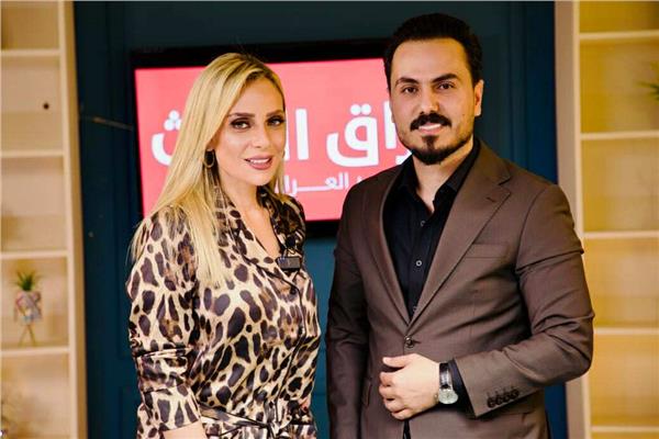 الإعلامي نزار الفارس و ريم البارودي