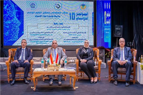 انطلاق فعاليات المؤتمر العلمي الدولي العاشر لكلية التربية النوعية بجامعة طنطا